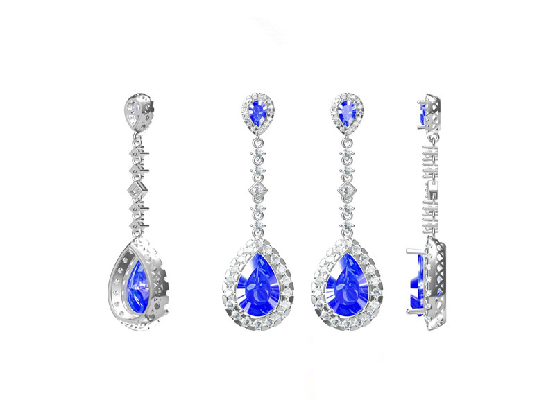 ​Tanzanite Jewelry Set