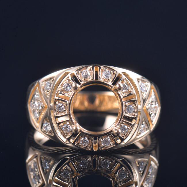 Antique Anniversary Diamond Ring Semi-Set