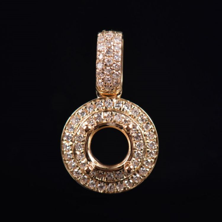 Bridal Pendant Charm Semei Mount