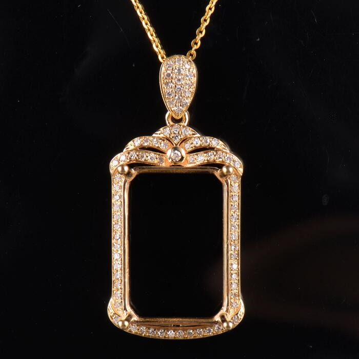 Glamorous Fancy Pendant Semi Mount