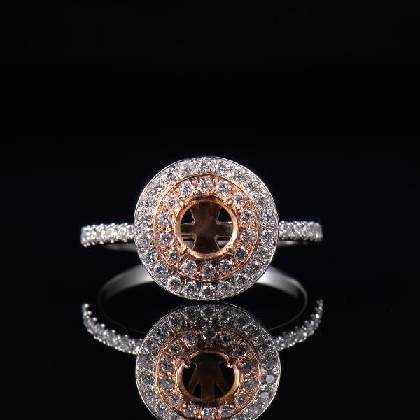 Glamorous Stunning Ring Semi-Set