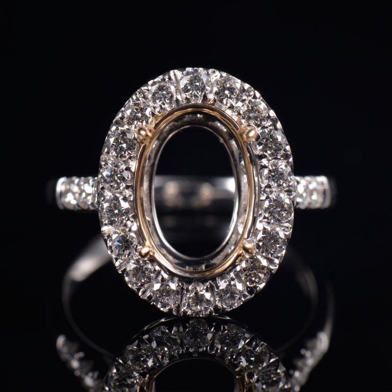 Gorgeous Sparkly Promise Ring Setting