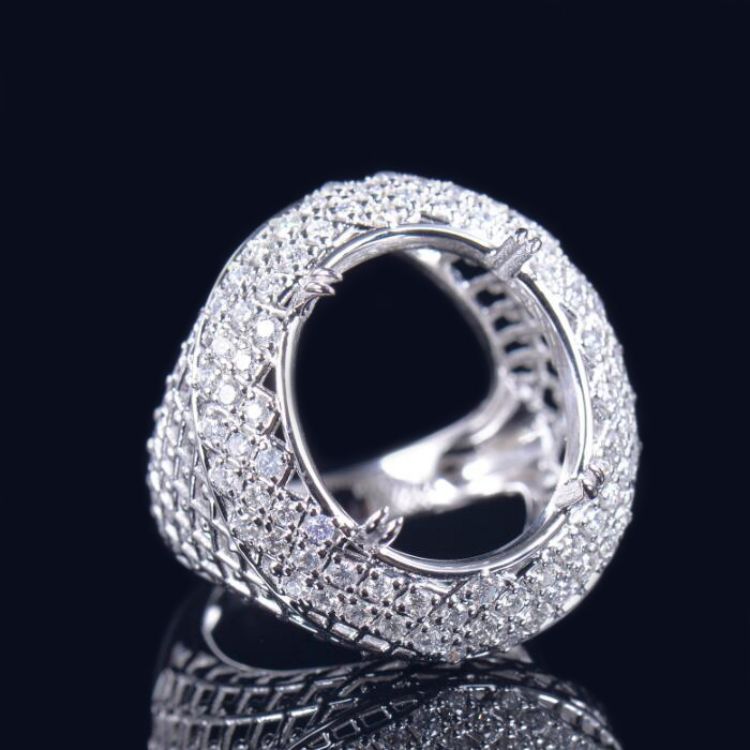 Luxury Big Stone Ring Setting