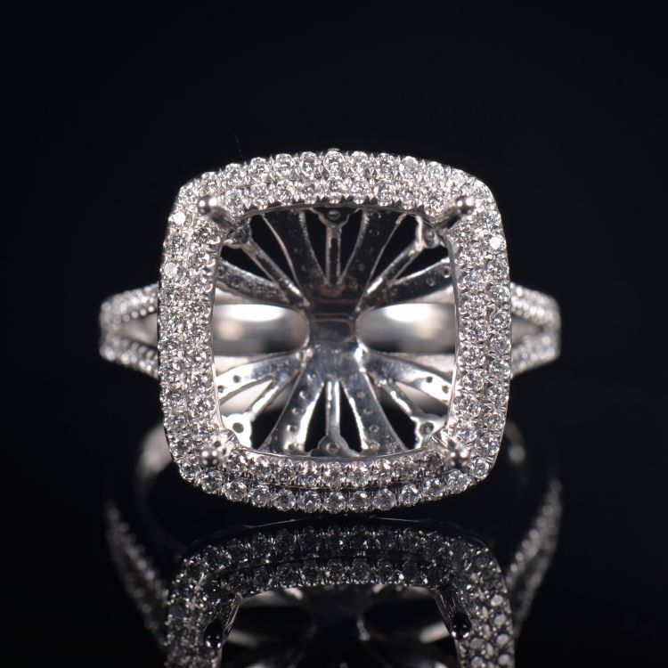 Petal Natural Diamond Ring Mounting