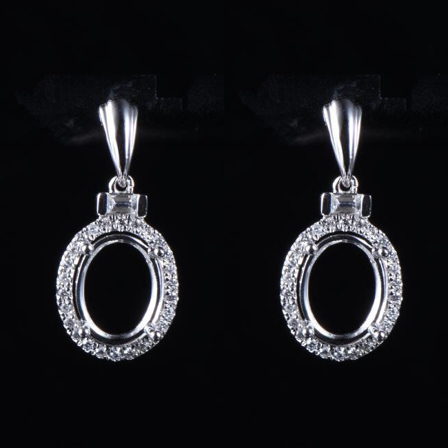 Stunning Elegant Lady Earrings Mounting